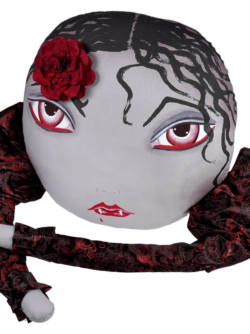 Vampira Zombinaland Decorative Pillow
